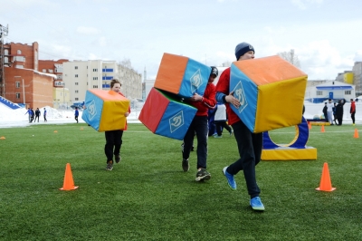 На стадионе «Динамо» состоялся спортивный праздник «От малых успехов к большим спортивным достижениям»